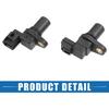 Car Transmission Speed Sensor No.4262039200/4262139200 for Kia New Sportage 2006-2010 Plastic Black 2 Pcs