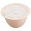 Akebono Sangyo Porridge Maker, Made in Japan, Microwaves a Single Portion of Porridge, Can be Made with Rice or Raw Rice, Includes a Spoon, Microwaves