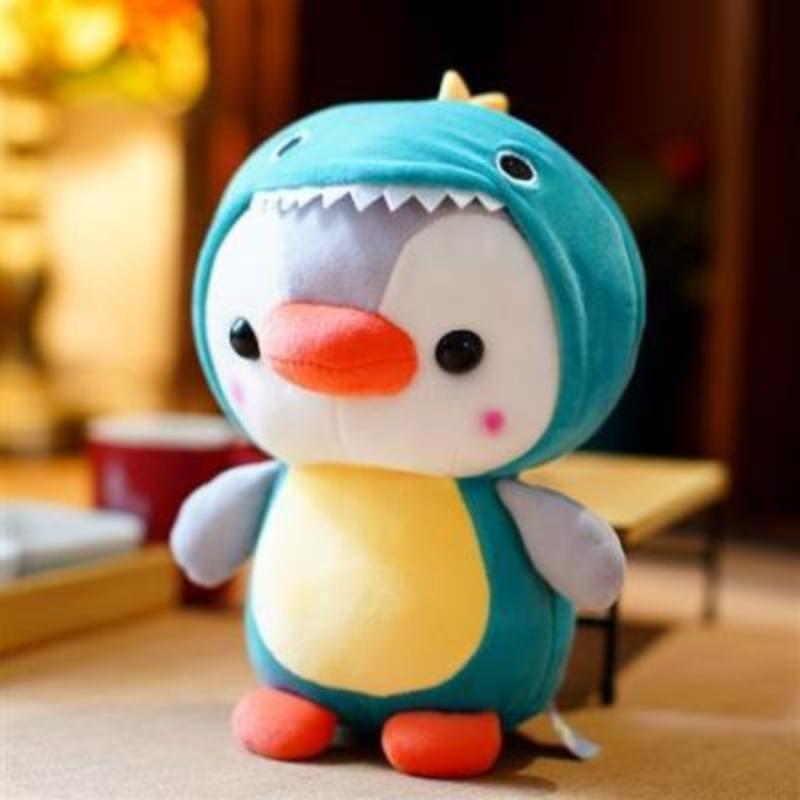 Transformed Penguin Pillow Doll Plush Toy Doll Children's Gifts Grab Machine Doll Floor Push