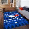 Blue Jays Logo  Carpet, Kitchen Rugs, Yoga Mat, Non-Slip Mats, Rug for Bathroom, Living Room bedroom, Camping Rugs Christmas Gift