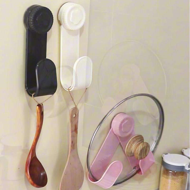 Saugknopf Drehbarer Deckelhalter Wandmontiertes Schneidebrett Aufbewahrungsregal Schneidebrettständer Küchenschneidebrett Aufbewahrungsregal