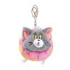 Tom & Jerry Plush Toys: Cat Pendant & Mouse Keychain Charms for Kids