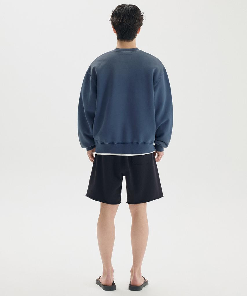 Matile Basic Logo Short Sweat Pants / Black