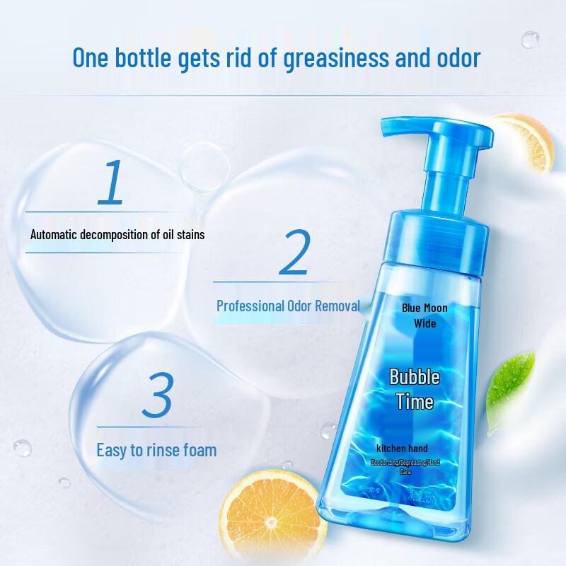 Blue Moon Kitchen Foaming Hand Soap, Sweet Orange