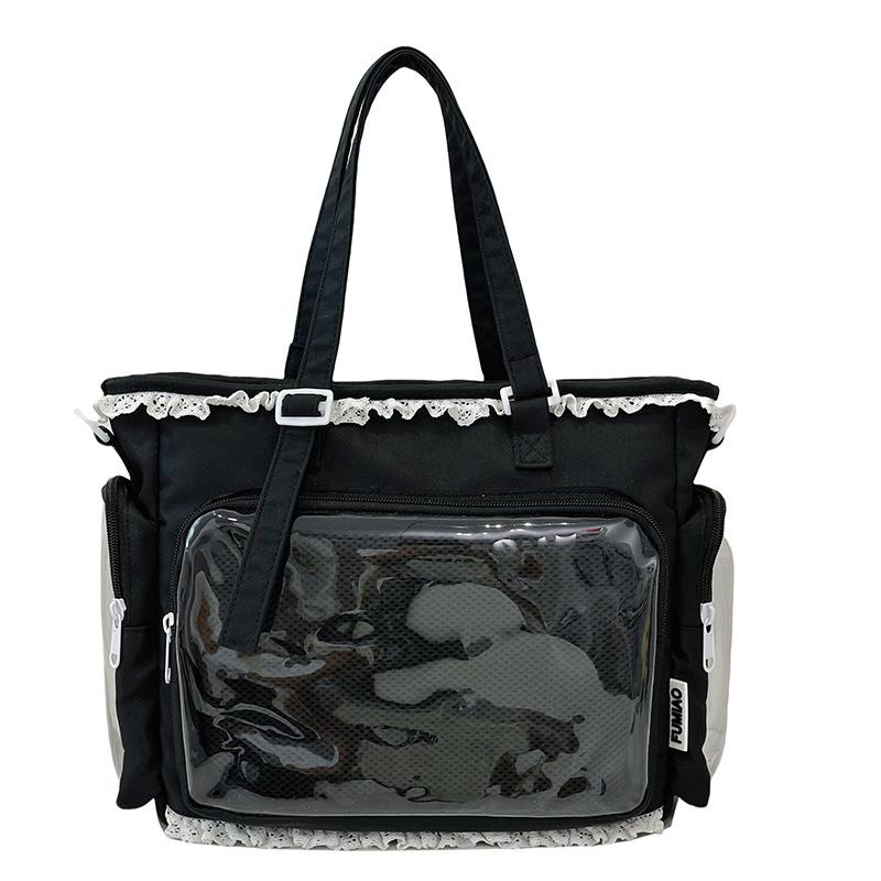 Itabag Kawaii Transparent JK Sac à Bandoulière Sac Bandoulière Cadeau Pour Amis Adolescent École
