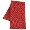 Women's Asanoha Pattern Half-width Obi (sash), Suitable for Wearing Under Hakama or Yukata, Made In Japan, Hopa04 (red)