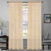 Simple Curtain Fabric Finished Product, Linen Plain Curtain, Living Room Bedroom Blackout Curtain Finished Product