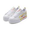 Puma Mayze Fs Interest Comfortable Thick Sole Low Top Sneakers Women sneakers White Yellow 387474-03