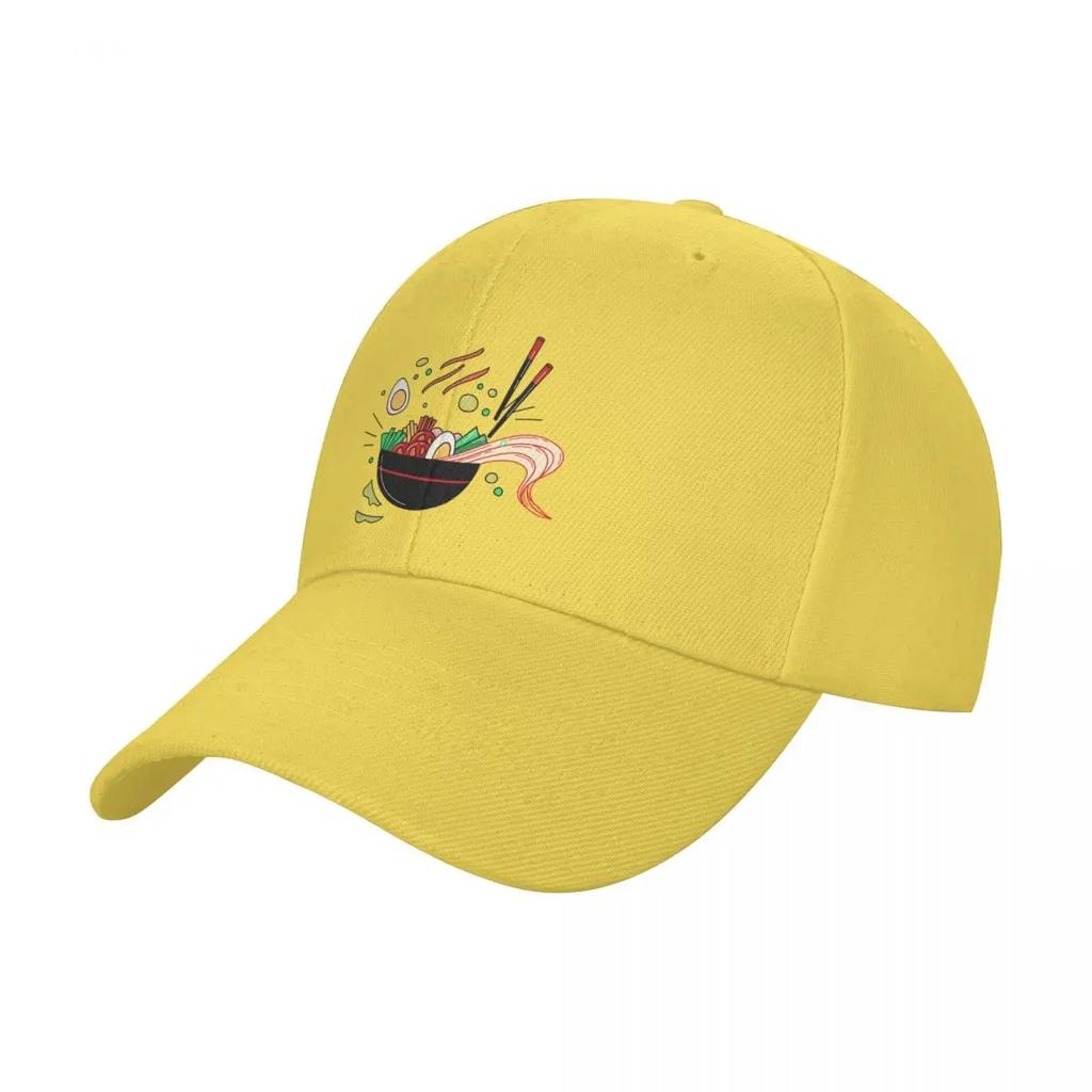 Japanses RaUnisex Noodles Bowl Baseball Cap Visor custom caps hiking hat Brand Unisex cap Womens Beach Visor Unisexs