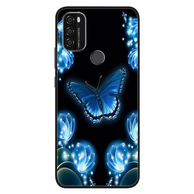 For Blackview A70 Case A 70 Capa Silicone Cute Cats Painted Soft Black Cover for Blackview A70 Pro Cover A70Pro TPU Coque Cases