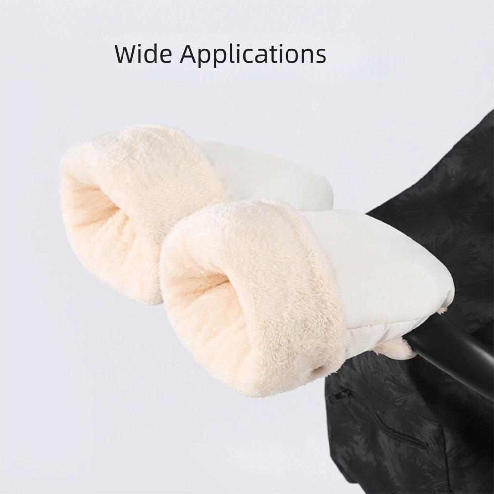 Winter Baby Stroller Gloves Waterproof Antifreeze Mittens Baby Stroller Accessories