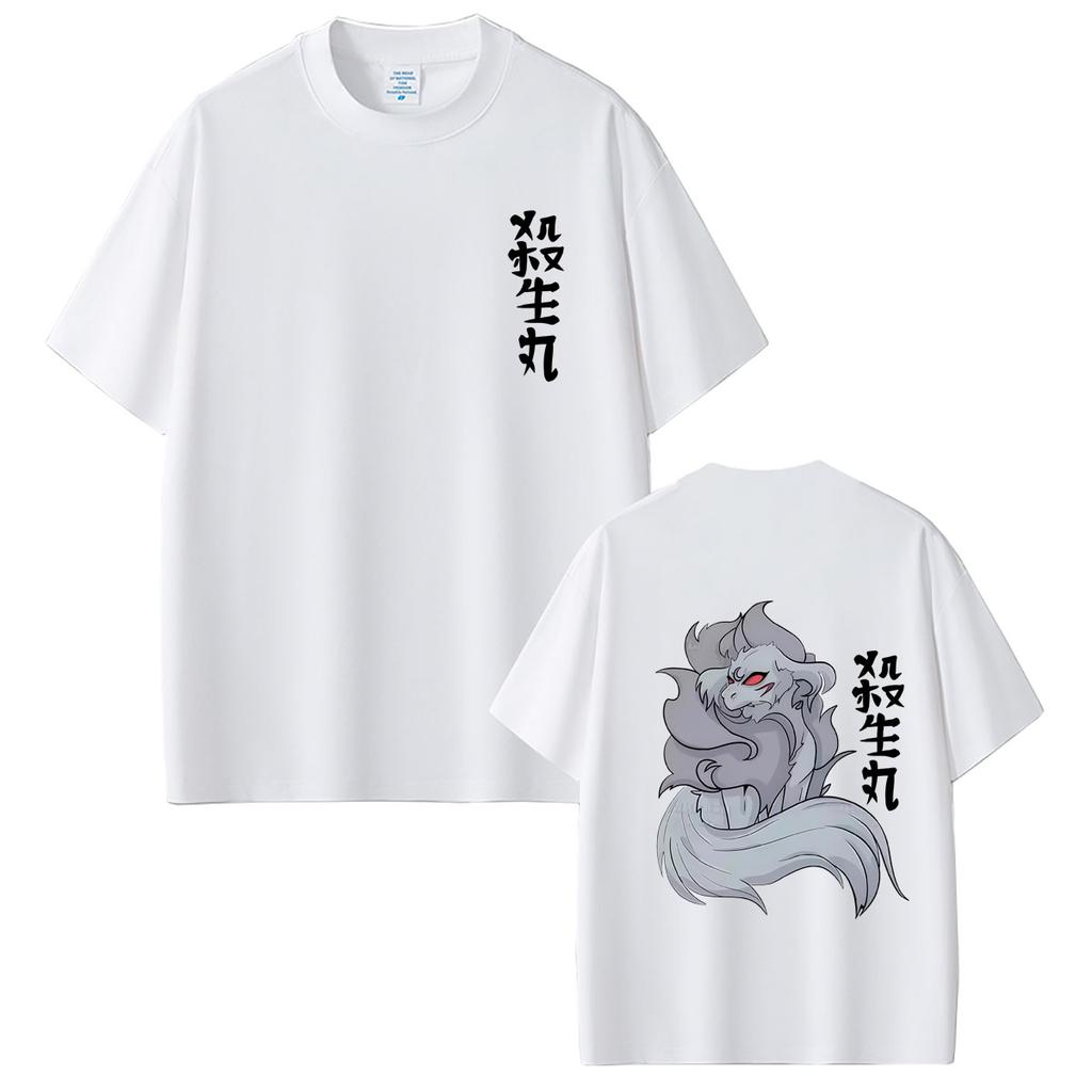 Anime Inuyasha Sesshomaru Merch T-shirt Unisex Women Fashion Casual Oversized Streetwear Unisex's Funny Cartoon Harajuku T Shirts Tops