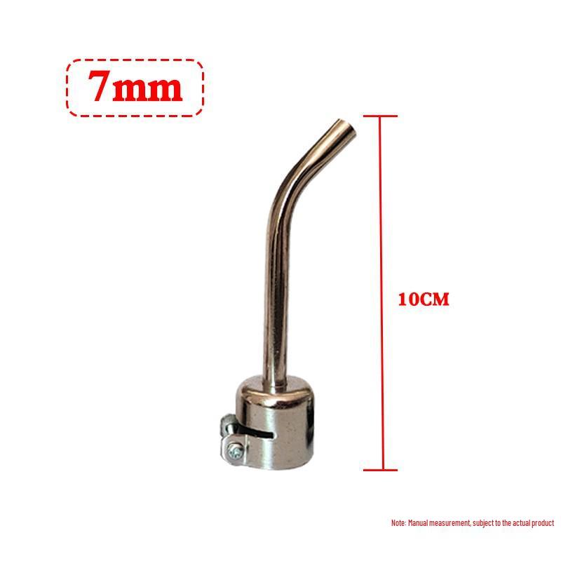 Multi-Model Hot Air Gun Nozzle Set - Straight, Angled, Bent for 850/858 Desoldering Stations