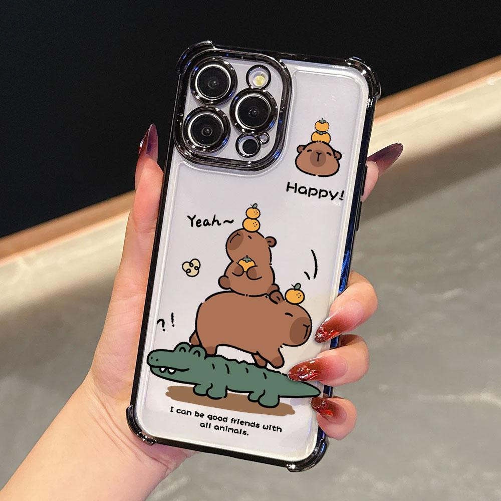 

Capybara Cartoon Animal Case For Samsung Galaxy A57 A37 A07 A17 A56 A55 A54 A52 A53 A36 A34 A35 A73 A26 A25 A16 A06 Phone Cover Galaxy A73 5G