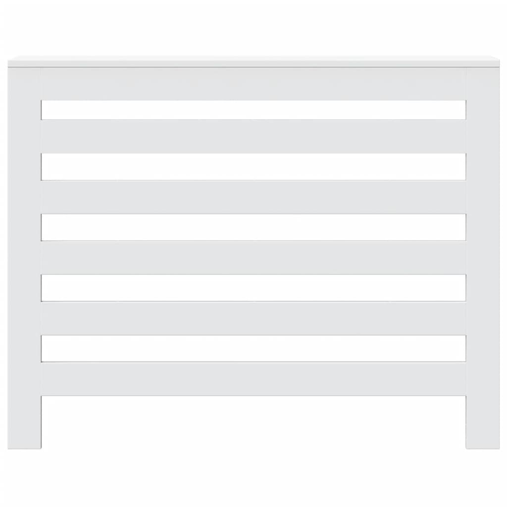 Copritermosifone Bianco 104 x 20 x 82 cm Legno Ingegnerizzato