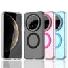 For Huawei Mate 70 Pro Case For Huawei Mate 60 70 Pro+ Cover Translucent Candy Color Matte Magnetic Shockproof Protective Bumper