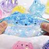 Süßes schillerndes Bären Squishy Spielzeug, langsamer Rückprall, hohe Elastizität, dehnbares Schreibtisch-Fidget für das Büro, Geburtstagsgeschenk