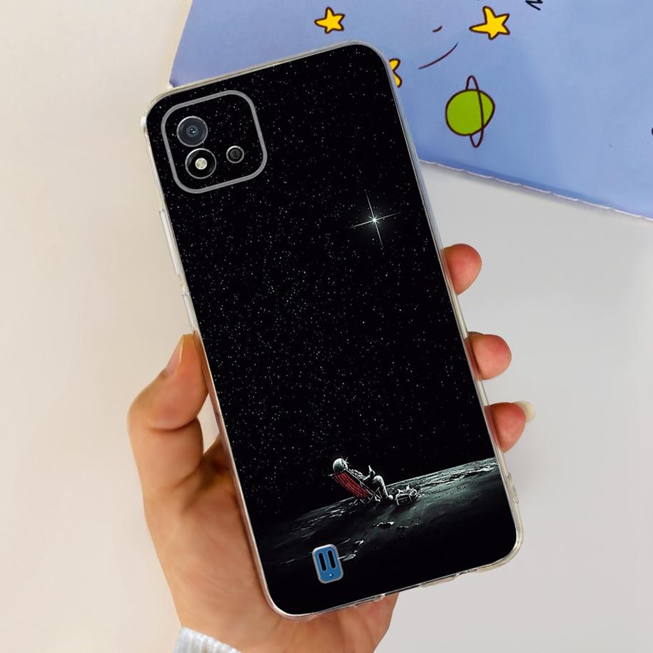 For Cover Realme C11 2021 Case Fashion Marble Love Heart Silicone Soft TPU Phone Back Cover For Realme C11 RMX2185 C20 C20A Capa