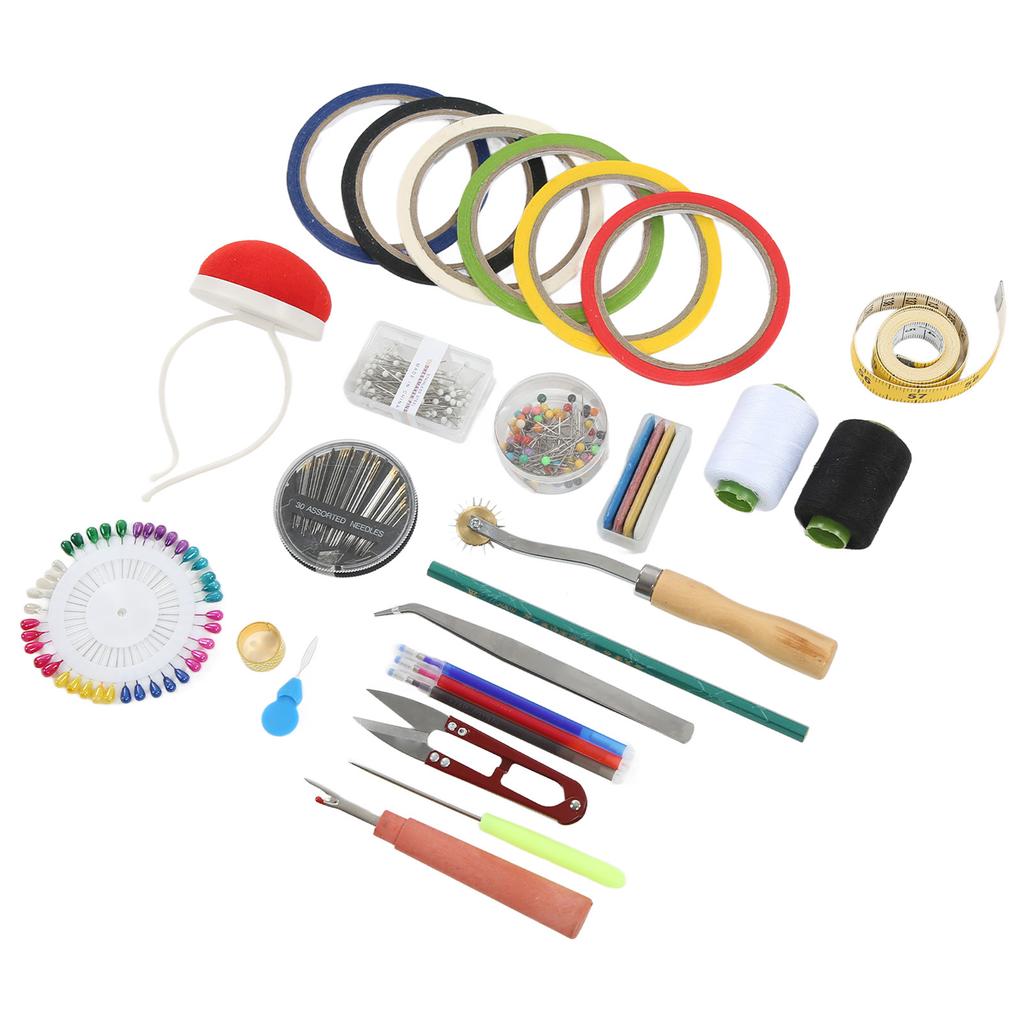 Sewing Kit Compact Design Practical Lightweight Portable Sewing Box for Beginner Traveler Adults