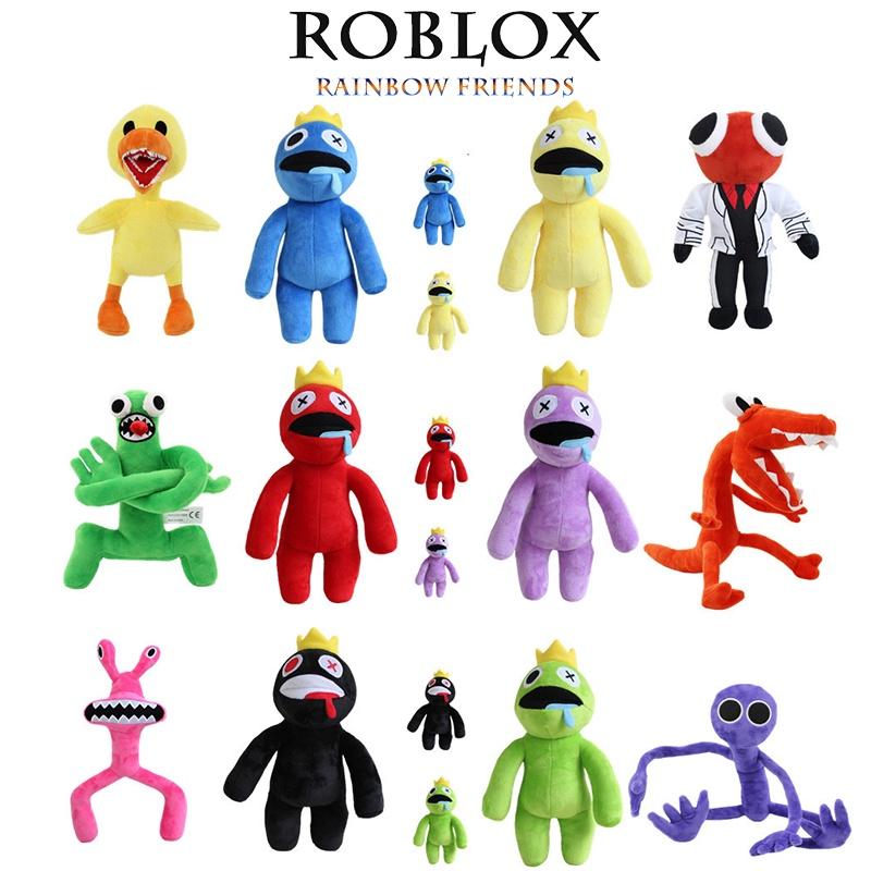 Roblox Rainbow Friends Plush Toy- Soft And Cuddly For Kids And Baby- Blue And Purple