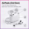 Spatial Audio Bluetooth Wireless Earbuds AirPods 3 Design Touch Sensor Clear Voice Call Portable Charging Box In Ear Sports Bluetooth Headphones