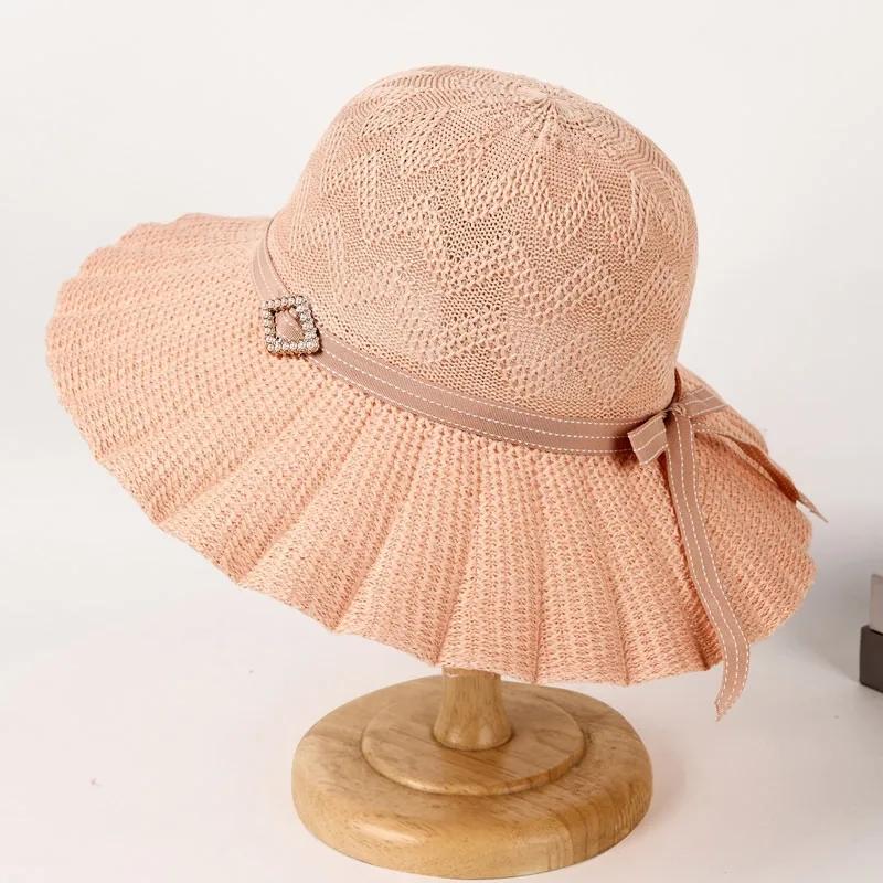 Sun Hat Women's Summer Sunblock Face Sun Hat Outdoor Thin Cycling Hat Breathable Cool Hat Casual Hat