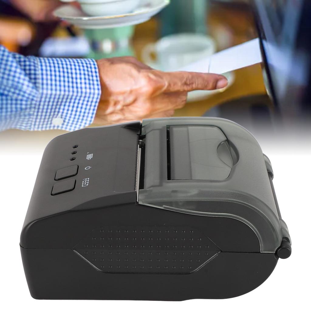 Thermal Label Printer for Shipping Packages 58mm Bluetooth Inkless Shipping Label Maker for Android 