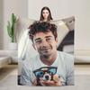 Manta de Franela Charles Leclerc Invierno Suave Duradera Ropa de Cama Mantas para Habitación de Niño Niña Moda Colcha Cubre Cama Sofá