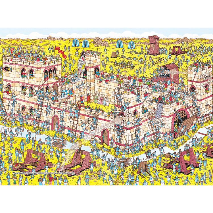 300-piece Jigsaw Puzzle - Find Wally Knights' Attack, Popular Korean Puzzle