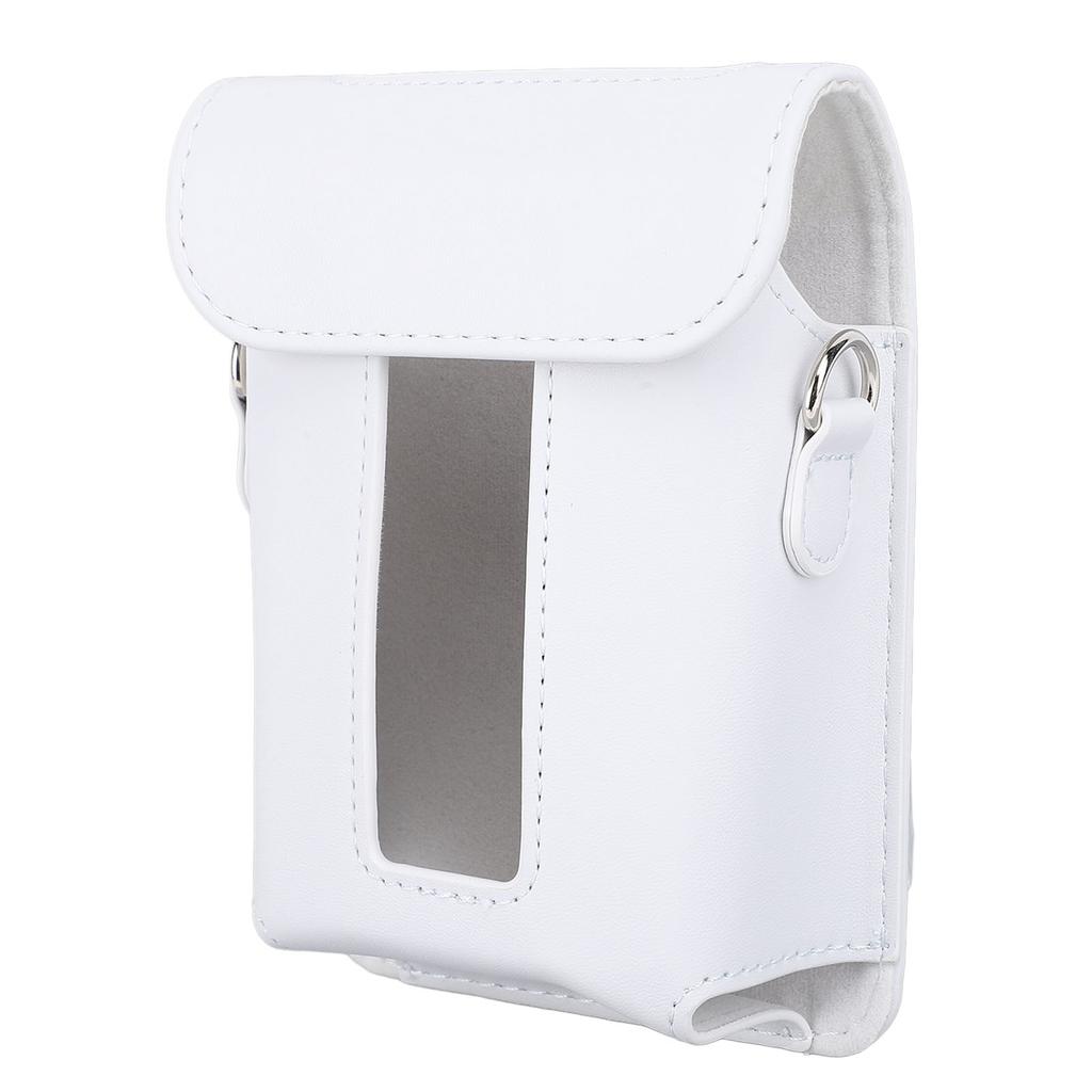 Carrying Case for Link 3 PU Smartphone Printer Protective Case Cover Storage Bag with Shoulder Strap for Travel