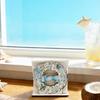 Wooden Napkin Holder, with High-Definition UV Printing Cartoon Design, Stable Base Napkin Dispenser for Kitchen Dining Table