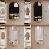Non Woven Fabric Wardrobe Dust Cover With Multi Pocket Storage For Home And Travel Use