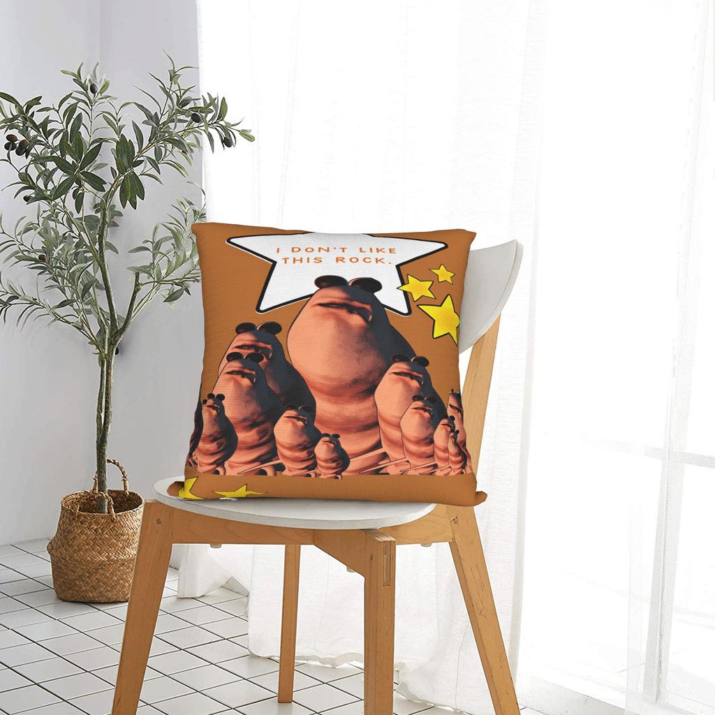 Funny Robert Help Marcus The Worm  Pillowcases  Retro Trendy Pillow Case For Office Car Home Decor Comfy Pillow Cover