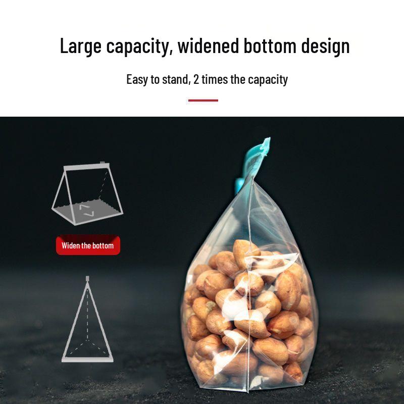 Cross-border Fresh-keeping Zipper Bags for Food Storage - Widened Design for Fridge and Freezer