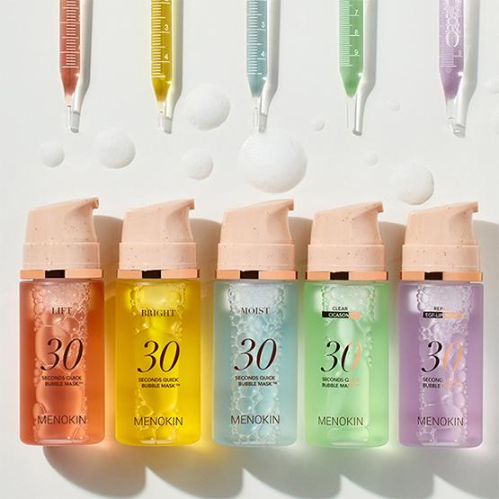 Купити [MENOKIN] 30 Seconds Quick Bubble Mask #CLEAR 95ml за ціною