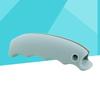 One-Trip Silicone Holder Fish Shape Labor-Saving Shopping Carrier Grocery Bag Grip Keyhole Kitchen Home Light Blue