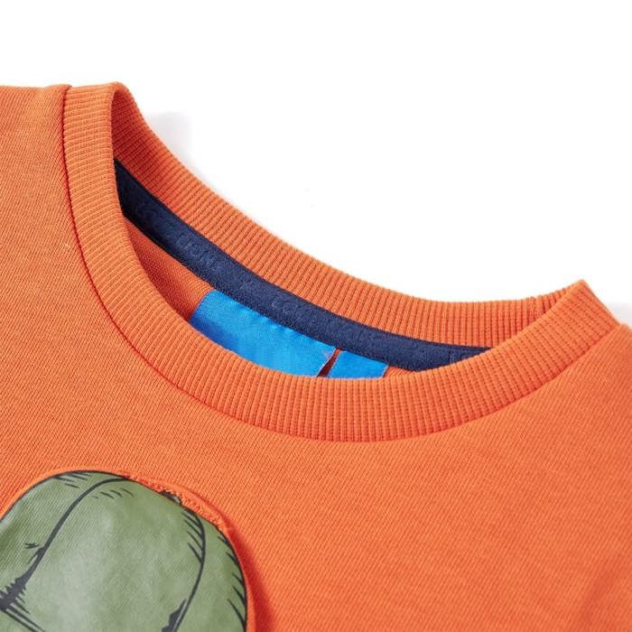 Sweatshirt pour enfants orange foncé 92/104/116/128/140