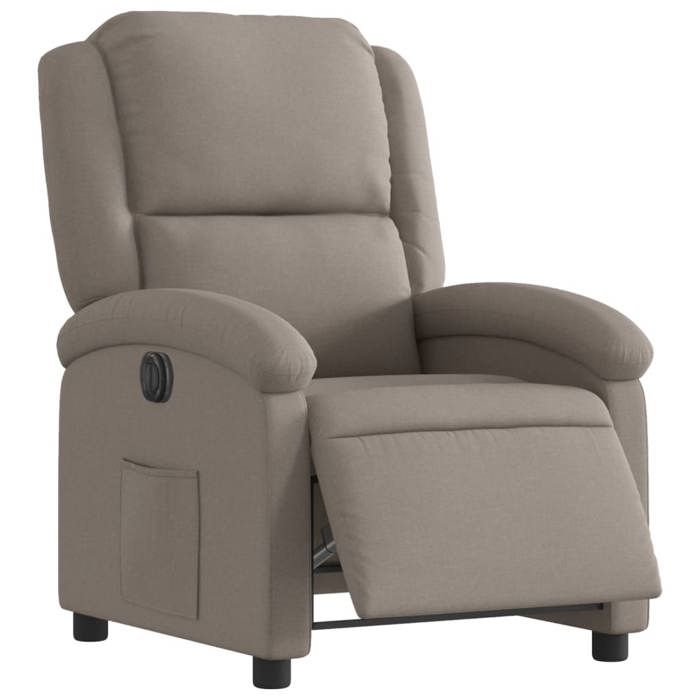 VidaXL Electric Recliner, Relaxation Chair with Adjustable Backrest and Footrest, Living Room Seat, Modern, 3204148