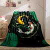 Multiple Sizes Two Koi Swimming  Print Blanket Warm Soft Suitable for All Seasons for Home Sofa Travel Camping Picnics RV