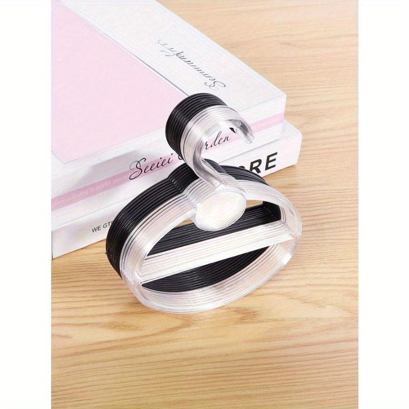 1pc Scarf Hangers, Circular Loop Design Scarf Organizers With Swivel Hook, Space-Saving Clothes Organizer