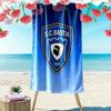 Bastia Spirit Print Beach Towel, Large Soft Quick Dry Towel for Beach Camping Swimming