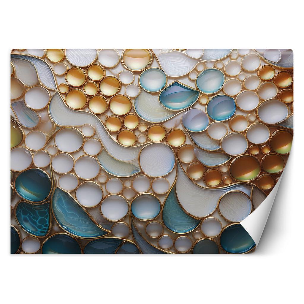 Wallpaper 3D abstraction of stones