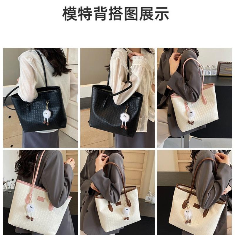 Large Capacity Bag Women's New Trendy Spring and Summer Fashion Shoulder Bag Student Class Commuting Versatile Tote Bag
