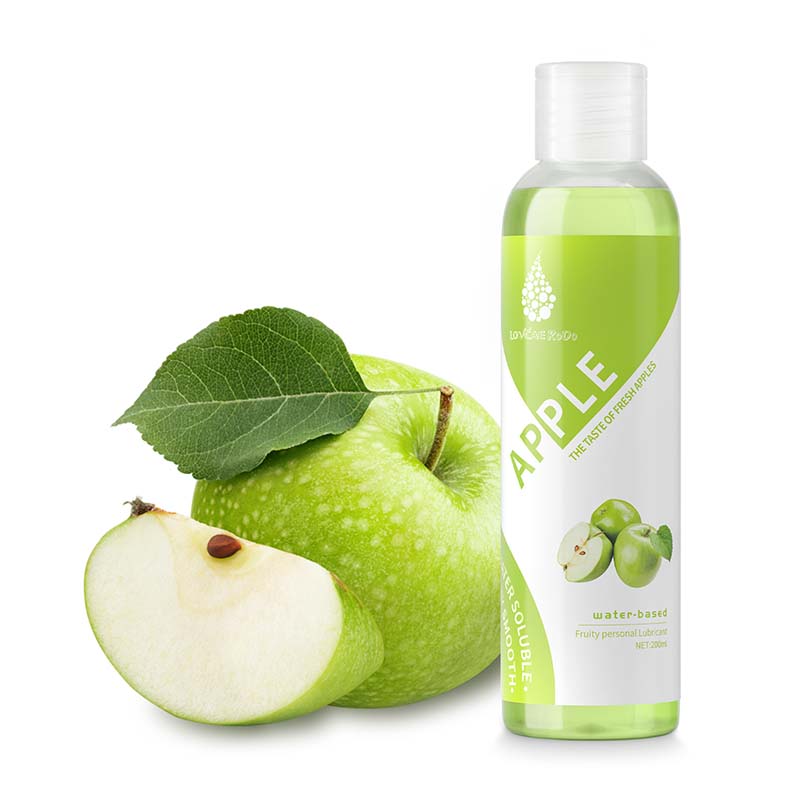 Lubrifiant pe bază de apă cu aromă de fructe Lubrifiant Gel Lubrifianți Produse Ușor de Curățat Loțiune Lubrifiantă 200ML