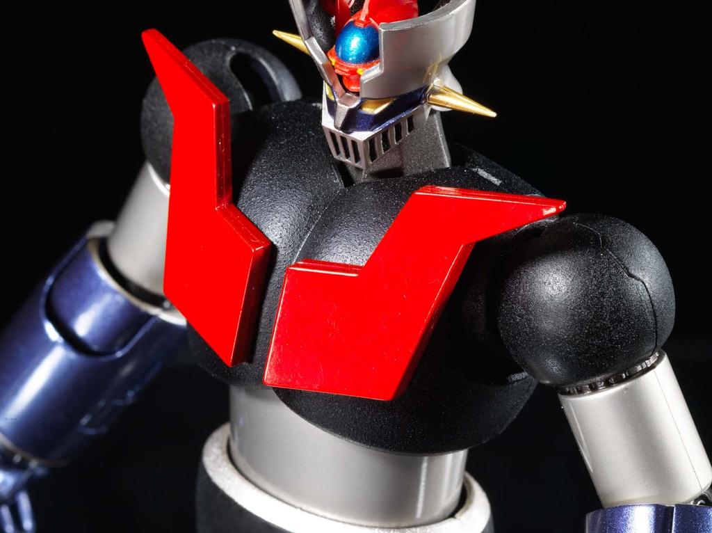 TAMASHII NATIONS Super Robot Chogokin Mazinger Z 135mm ABS PVC Diecast Painted Movable Figure ~Iron (Kurogane) Finish~ Approx. & &