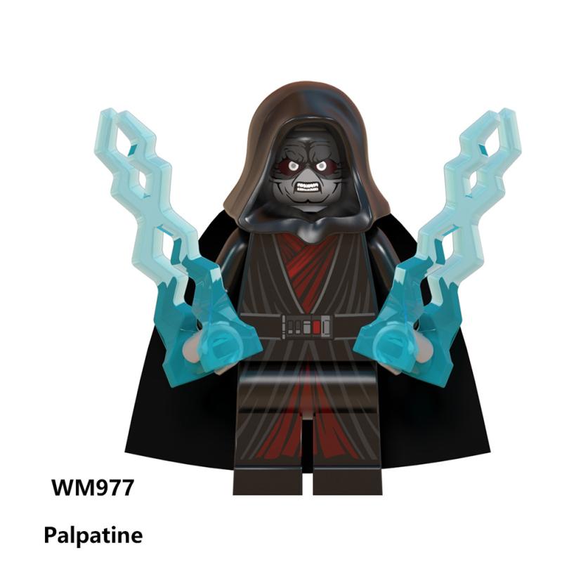 Seria Gwiezdne Wojny Zestawy Klocków Zabawki Minifigurki Lego Zabawka dla Dzieci Wm971-wm78