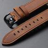 18 20 22 24mm Watch Band Cowhide High Quality Strap Men Women WatchBand Soft Crazy Horse Frosted Wristband for Seiko for Omega