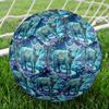 1pc Fantasy Bull Winter Theme Soccer Ball Football, Size 5, Lightweight PVC, Outdoor Training Soccer Ball,Sports Gift T61475