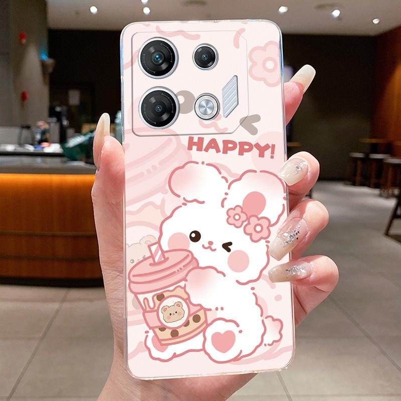 Casing For infinix GT 10 Pro Luxury Dragon Cute Cool Boys Girls Transparent Phone Case Back Cover infinix GT10 Pro GT10Pro Shell