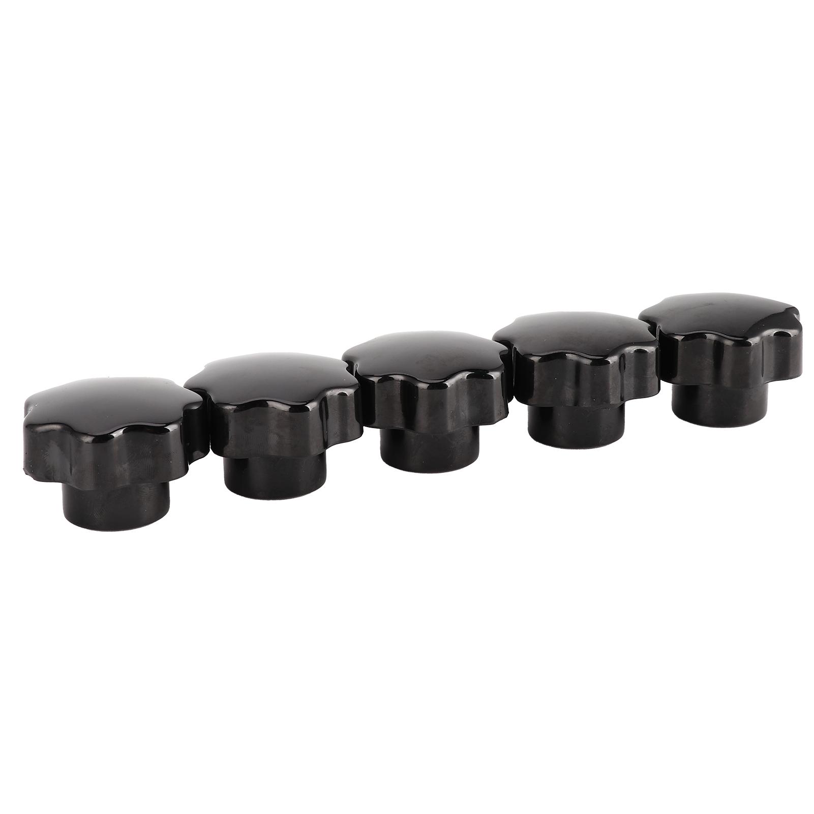 

5 шт. гайки ручки-ручки 7 звезд с латунным сердечником для промышленного оборудования Инструмент M12x50